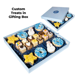 Deluxe Boxes with Crispy Rice Treats