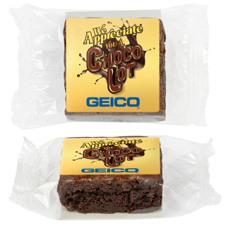 Fresh Beginnings Individually Wrapped Fudge Brownies