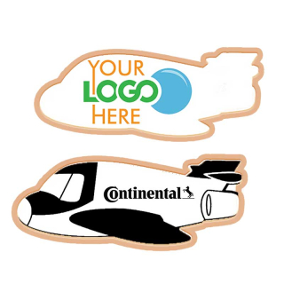 Jet Shaped Logo Sugar Cookies