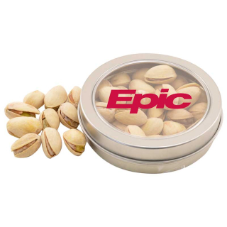 Round Tins with Pistachios