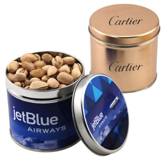 Round Tins with Pistachios