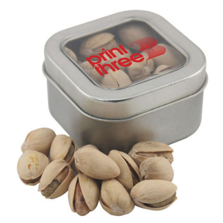 Window Tins with Pistachios