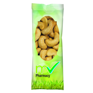 Tube DigiBag™ with Jumbo Salted Cashews