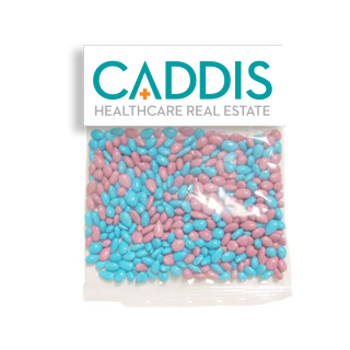 Large Header Bags with Chocolate Sunflower Seeds