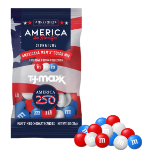 America 250 1 Oz Digibag M M'S Candies