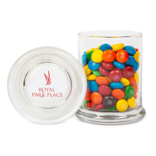 M M'S® Candies in Glass Gourmet Jar