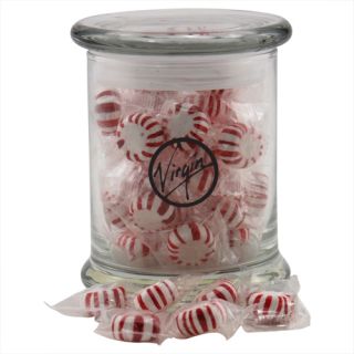 12 Oz Costello Glass Jar with Starlight Peppermints