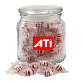 Luna Glass Jar with Starlight Peppermints