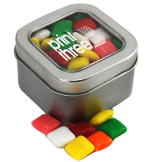 Window Tins with Mini Chicklets