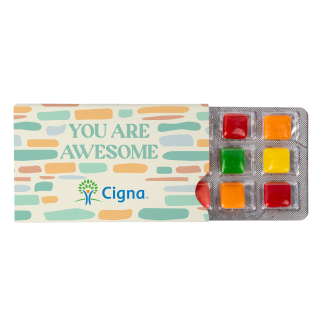 Assorted Chicklet Gum Packs