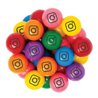 Unwrapped Large Gumballs