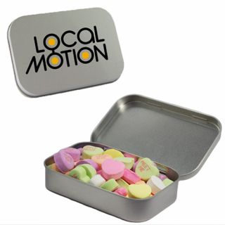 Large Mint Tins with Conversation Hearts
