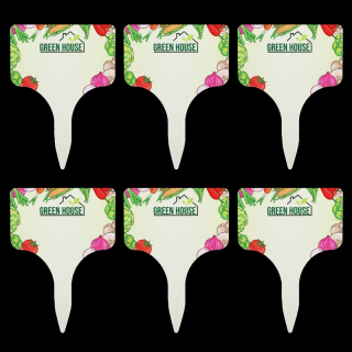 Evergreen 6 Piece Garden Stake Sets