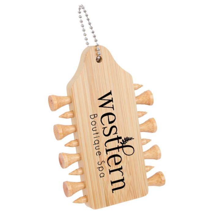 Custom Imprinted Bamboo Golf Buddys