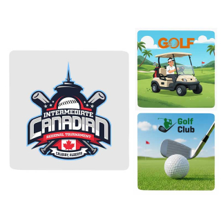 Acrylic Golf Ball Markers