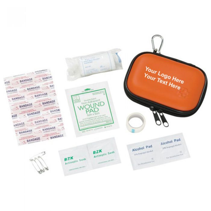 Personalized 17-Piece First Aid Kits