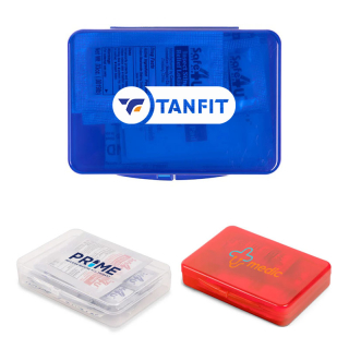 12 Pieces Compact Hard Case First Aid Kits