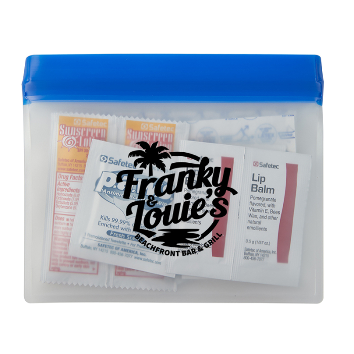 Custom Imprinted Essential Care PEVA Event Kits