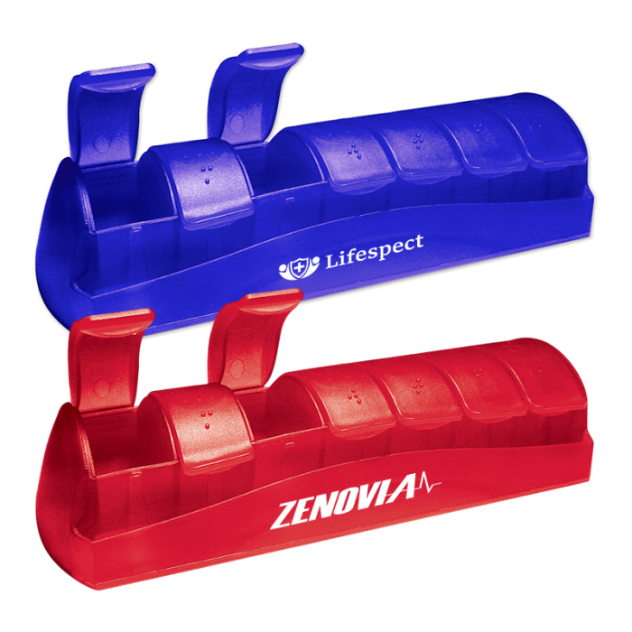 Imprinted Jumbo 7-Day Med Minders