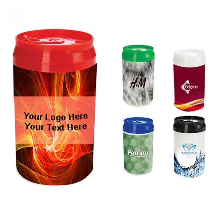 Custom Pop-Top Wet Wipe Containers