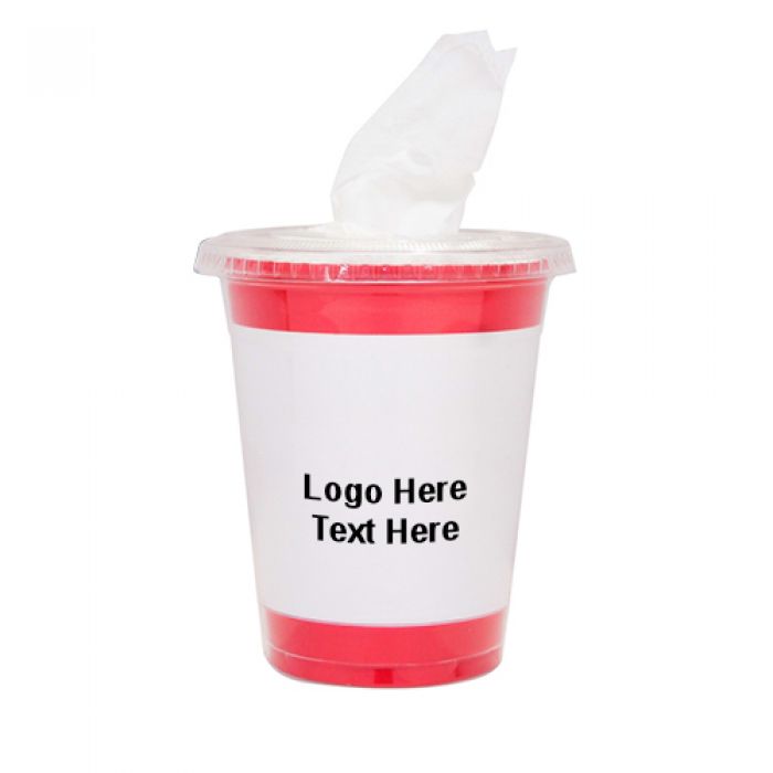 Promotional Logo Tissue Cups