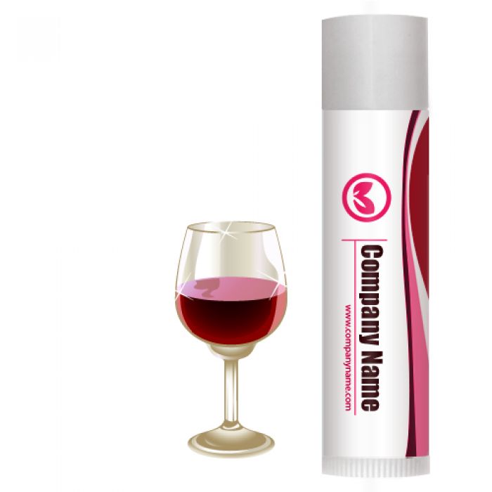 Personalized Red Wine SPF 15 Legacy Lip Balms