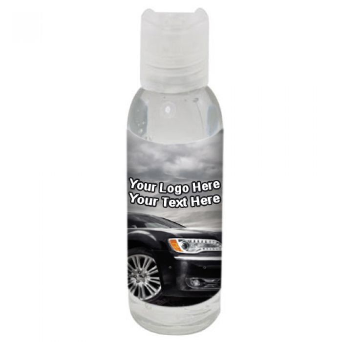 2 Oz Promotional Finneny Round Bottle Hand Sanitizer Gels