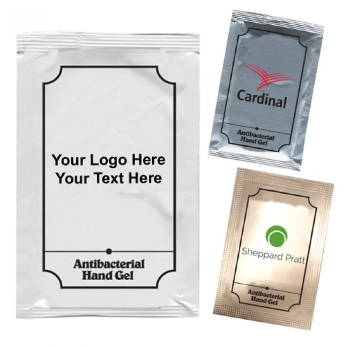 Customized SanElope Anti-bacterial Hand Gel Packets