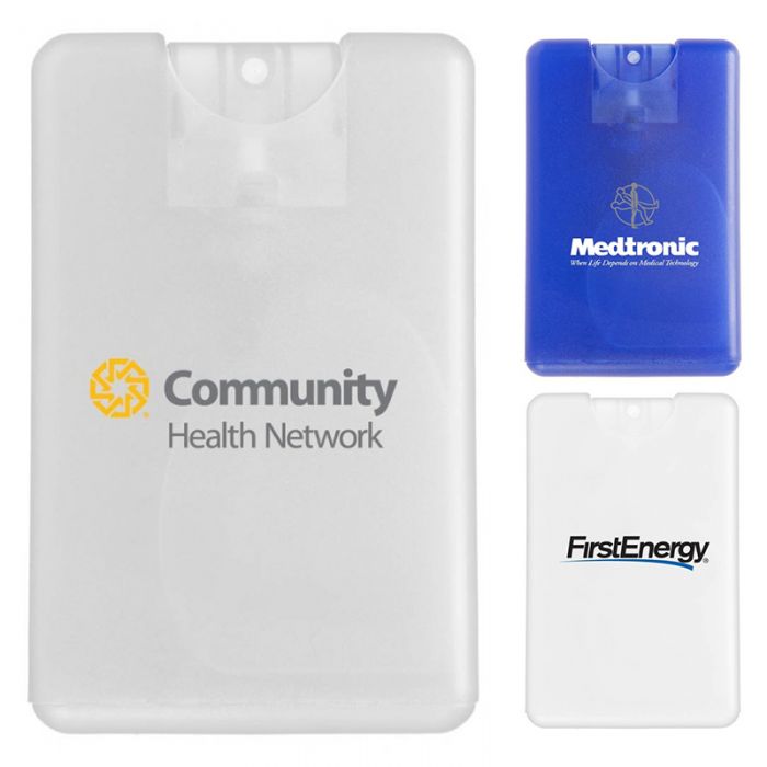 Personalized 0.6 Oz Credit Card Hand Sanitizers