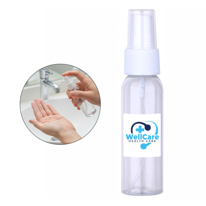 1 Oz Imprinted PPE Spray Bottles for Hand Sanitizer