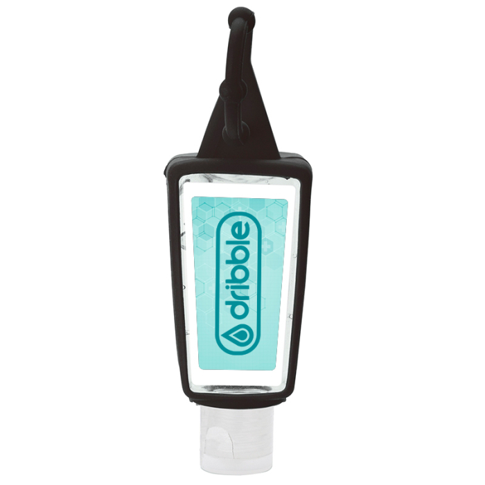 1 Oz Promotional Amore Hand Sanitizers with Holder