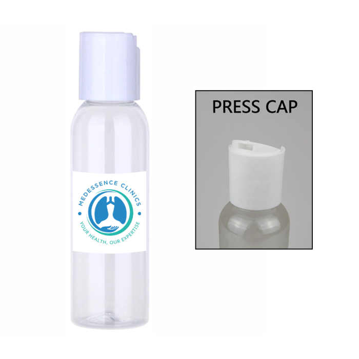 Custom 1 Oz PPE Gel Bottles for Hand Sanitizer
