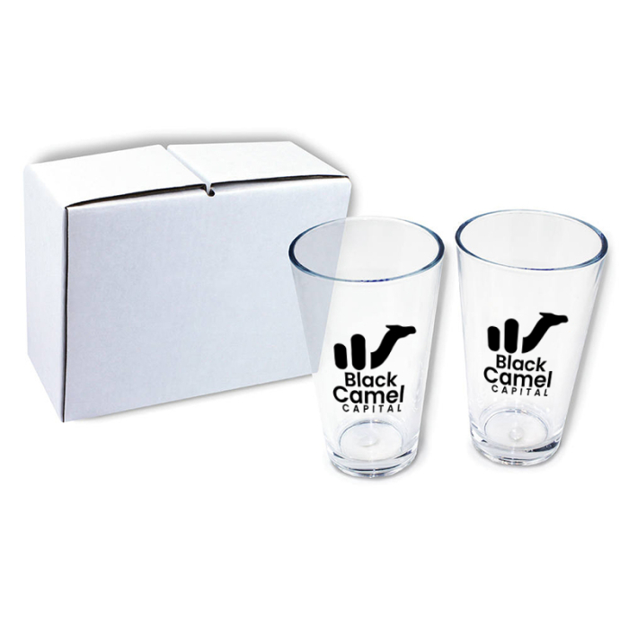 Custom 16 Oz Pint Glass Gift Sets of 2