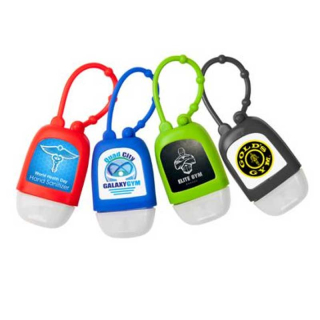 Hand Sanitizers with Silicone Straps