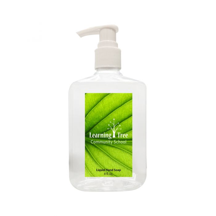 Custom Printed 8 Oz Antibacterial Liquid Hand Soaps