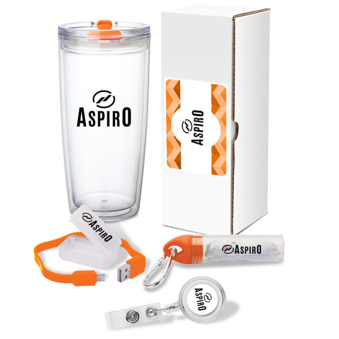 Custom Printed Applaud 4-Piece Welcome Gift Sets