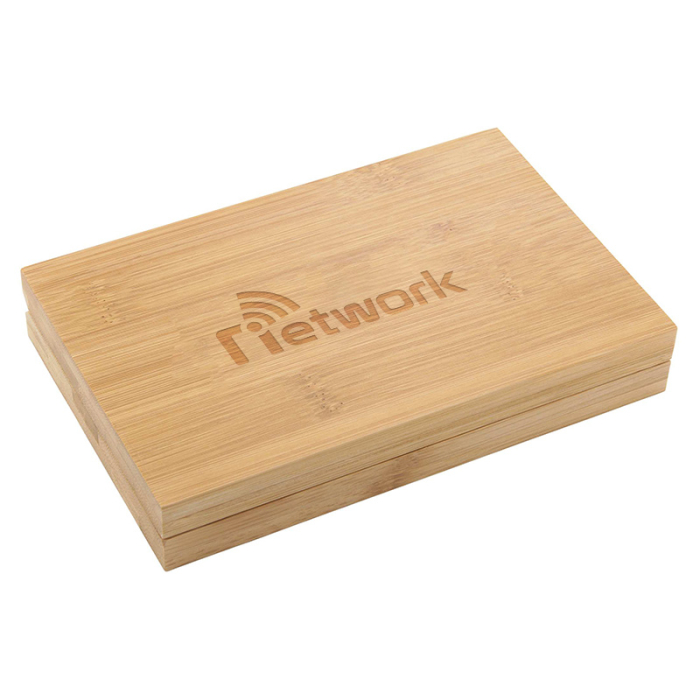 Customized 4 Piece Bamboo Wine Gift Sets