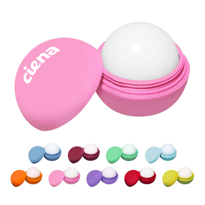 Customized Round Scented Lip Balms