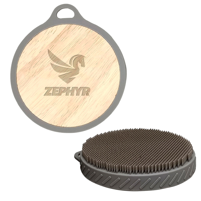 Imprinted Face and Body Scrub Brushes