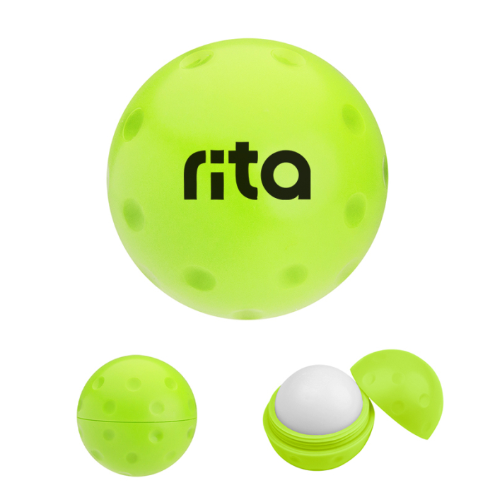 Imprinted rABS Pickleball Lip Moisturizers