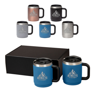 Manna™ Boulder Two-Piece Camping Mug Gift Sets