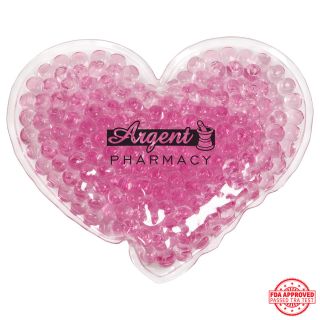 Aqua Pearls Large Heart Shaped Hot and Cold Gel Packs