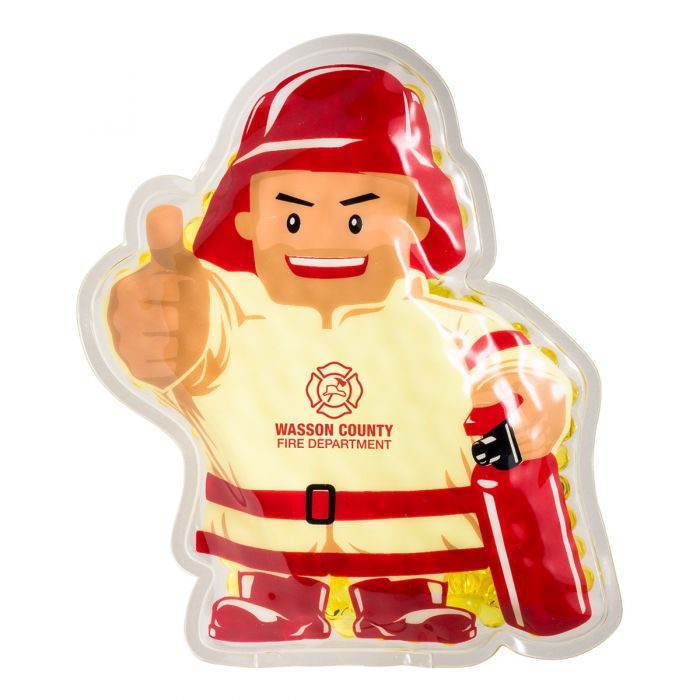 Custom Printed Firefighter Hot and Cold Packs