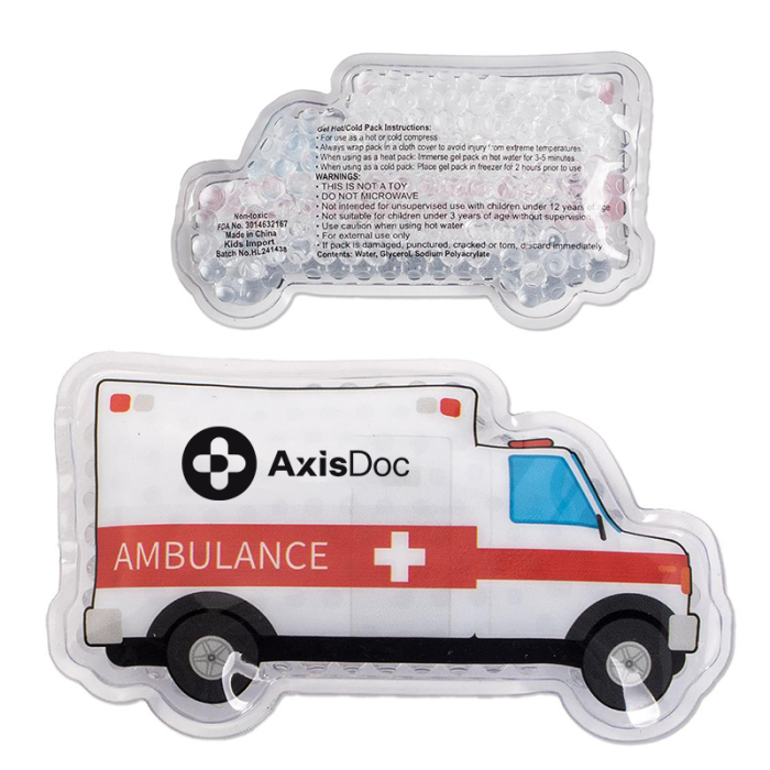 Imprinted Ambulance Hot/Cold Gel Packs