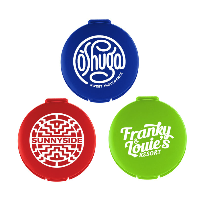 Promotional rABS Round Lip Moisturizers