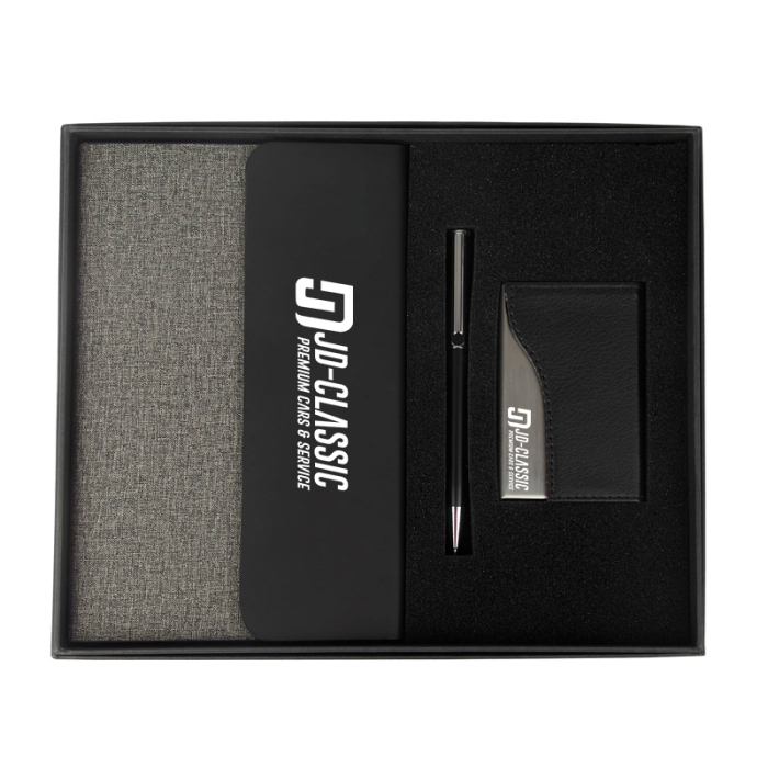 Promotional Regal Journal Pen and Card Case Gift Sets