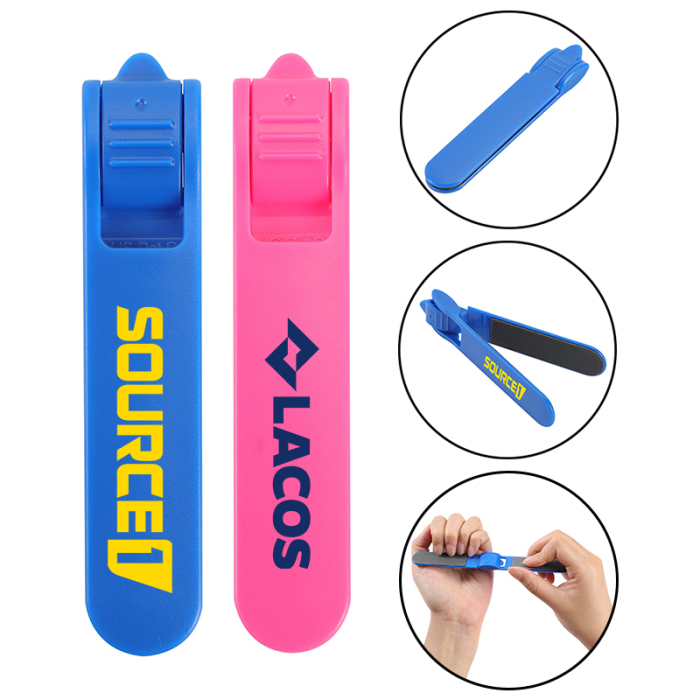 Promotional Salon Folding Dual Nail Files