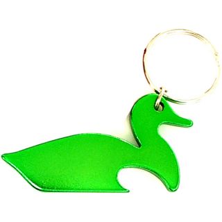 Duck Shape Bottle Opener Keychains