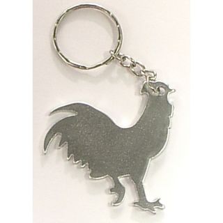 Rooster Shape Bottle Opener Keychains