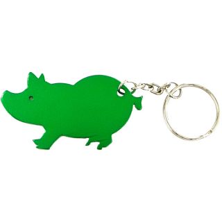 Jumbo Size Pig Shape Bottle Opener Keychains